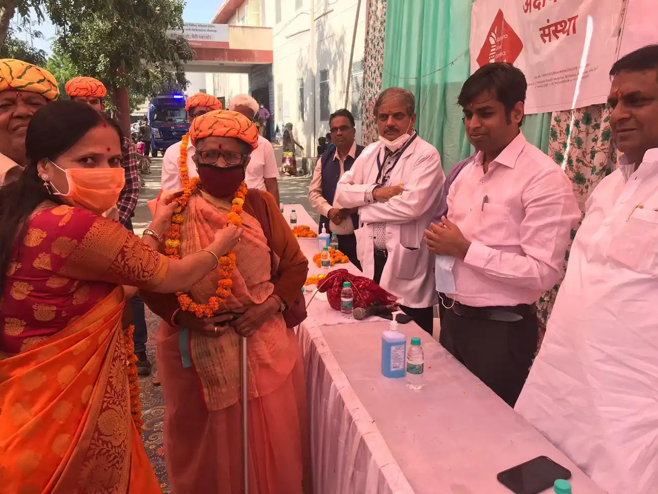 Inauguration of 400 kV Auto Panel DG Set at Mahatma Gandhi District Hospital