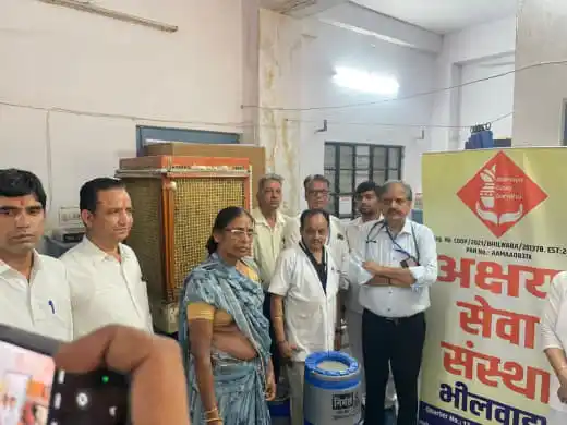 Unique initiative of Akshay Seva Sanstha: Commendable effort of water service in Mahatma Gandhi Hospital